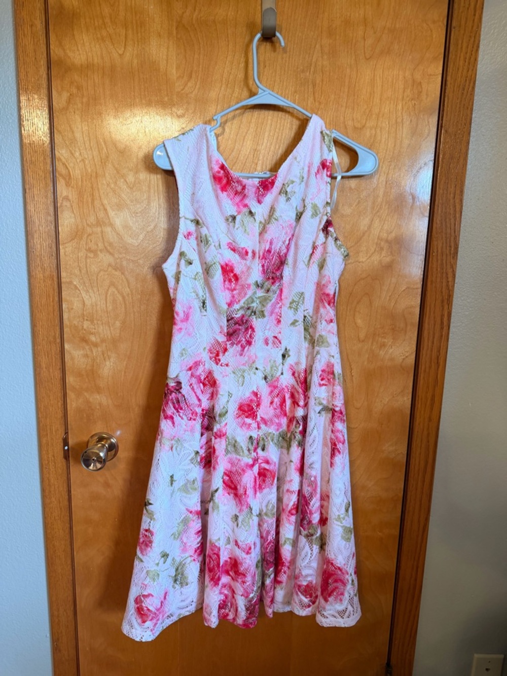 Sandra Darren White Dress Top